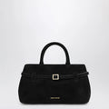 Manu Atelier Le Cambon 25 black suede bag