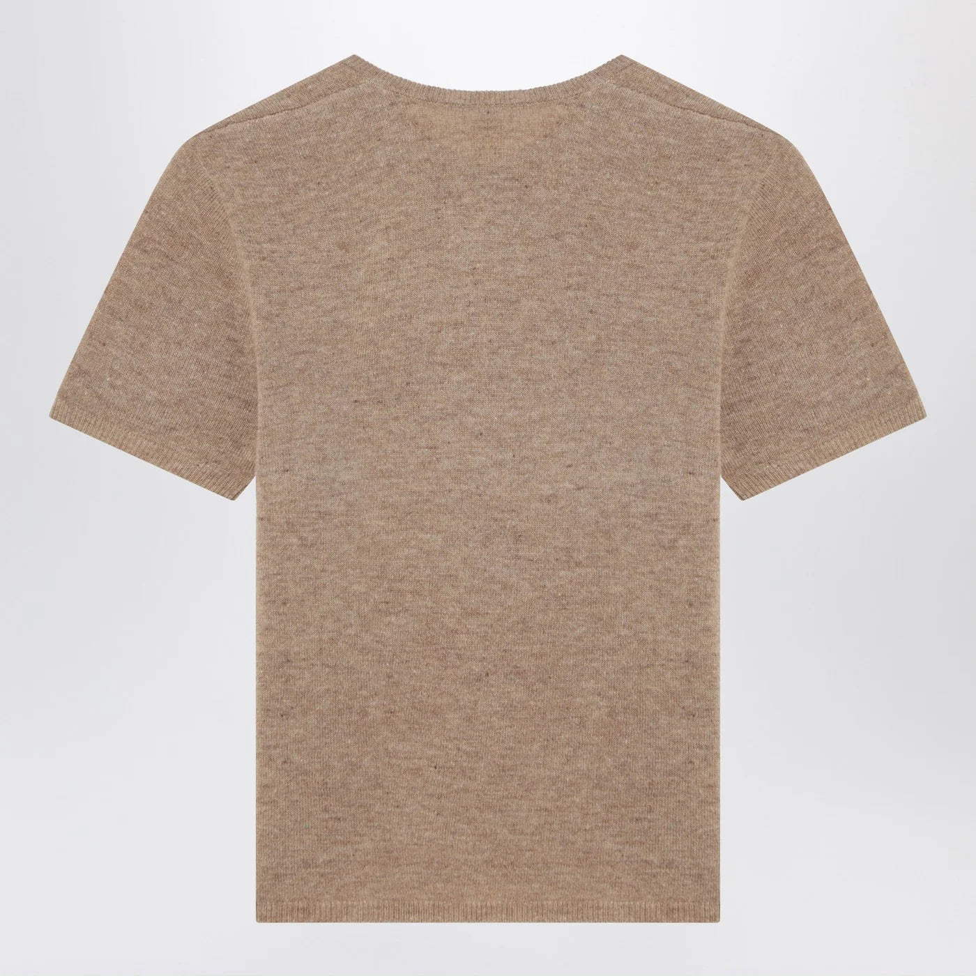 the garment Camel colour Como sweater in wool