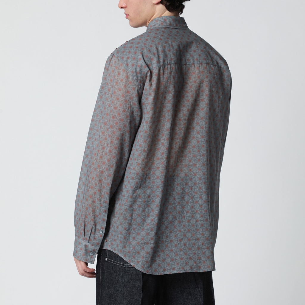 Dries Van Noten Grey shirt with sequins