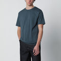 Dries Van Noten Petrol green cotton T-shirt