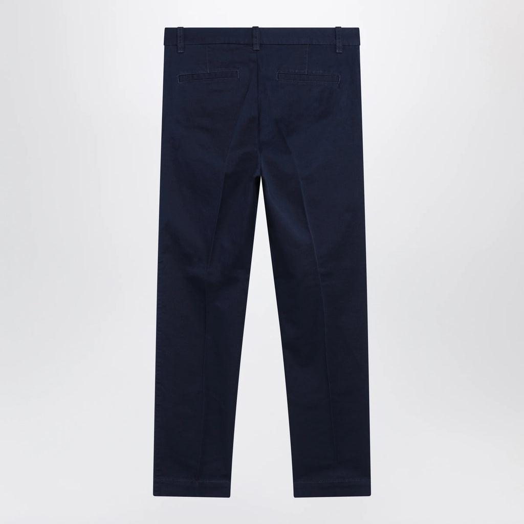 Polo Ralph Lauren Navy blue cotton trousers