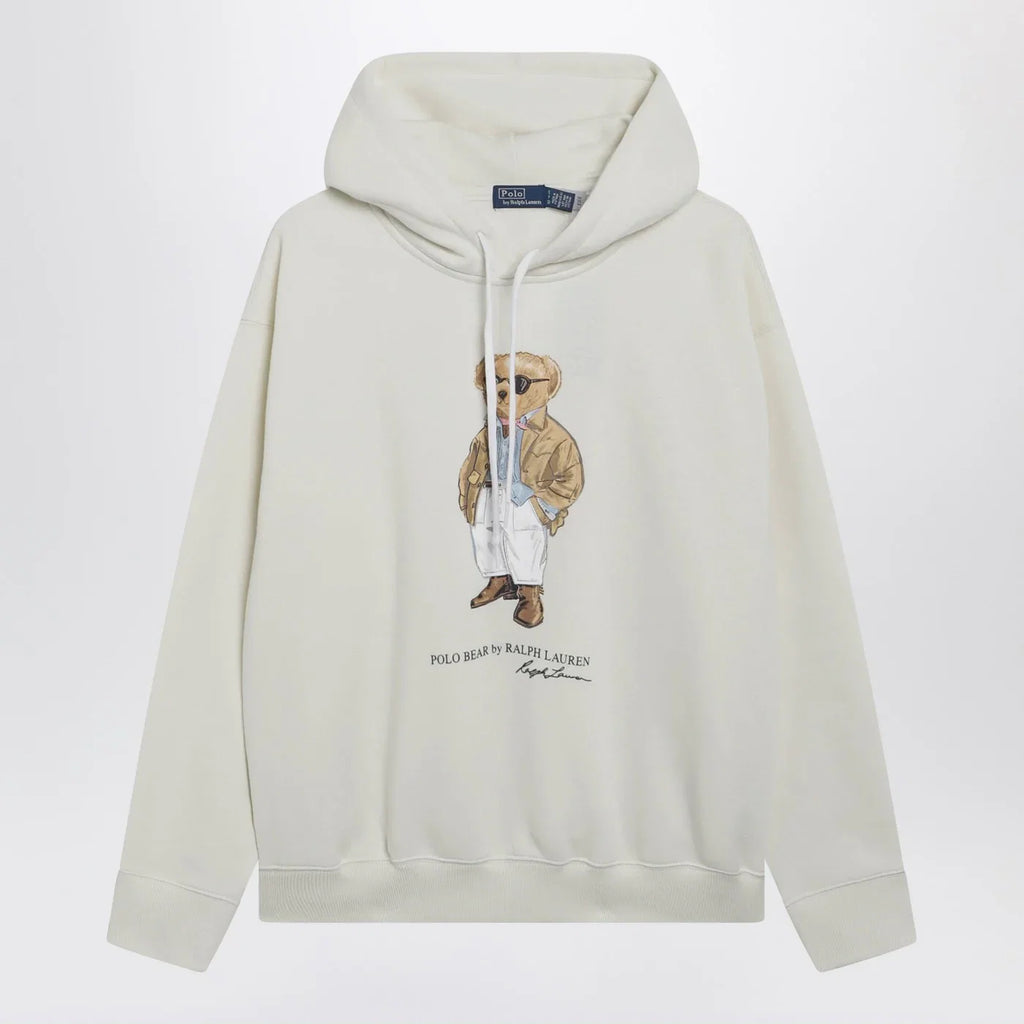 Polo Ralph Lauren Cream-white Polo Bear sweatshirt