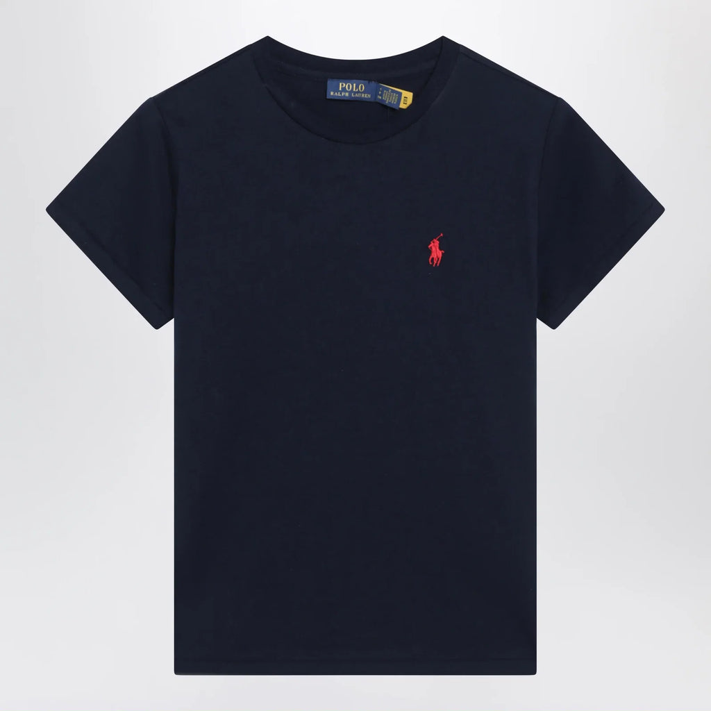 Polo Ralph Lauren Navy blue cotton T-shirt