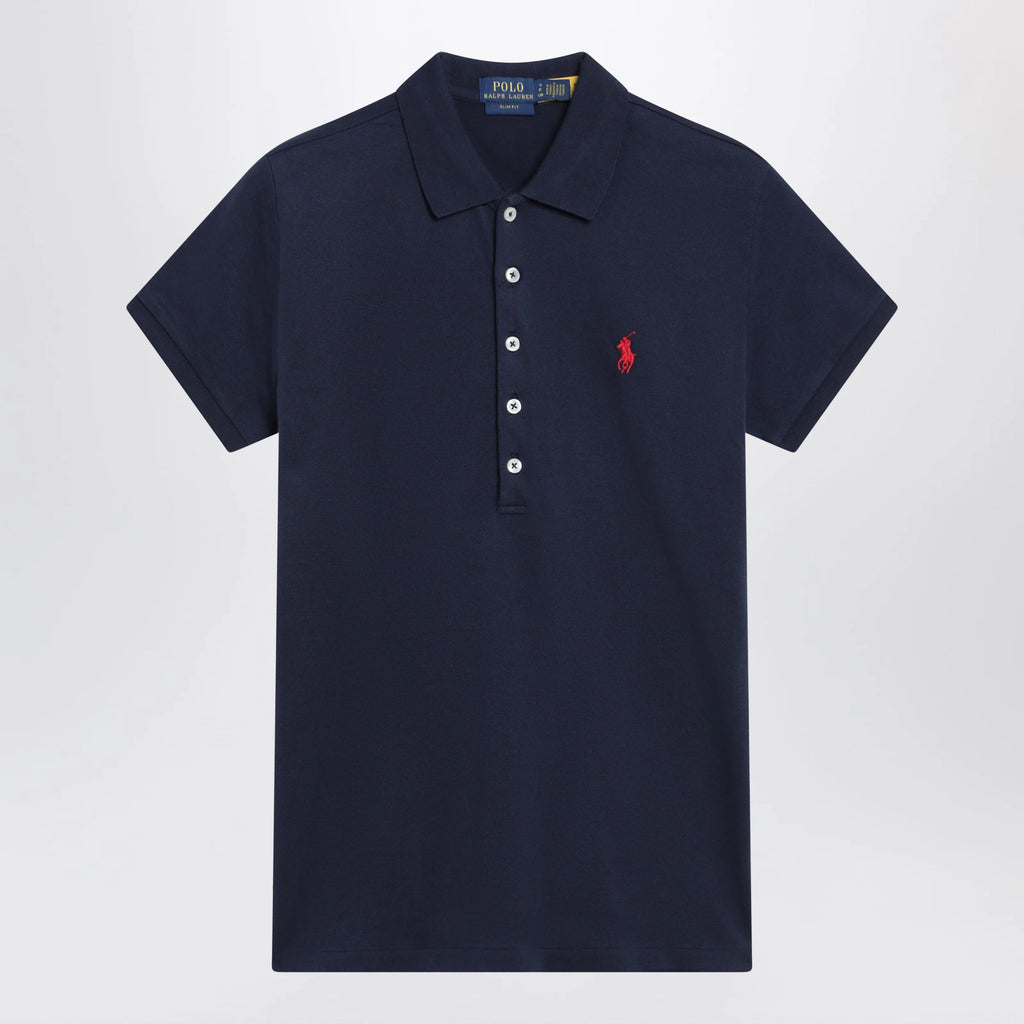Polo Ralph Lauren Navy blue Slim-Fit polo shirt