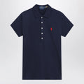 Polo Ralph Lauren Navy blue Slim-Fit polo shirt