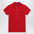 Polo Ralph Lauren Red Slim-Fit polo shirt