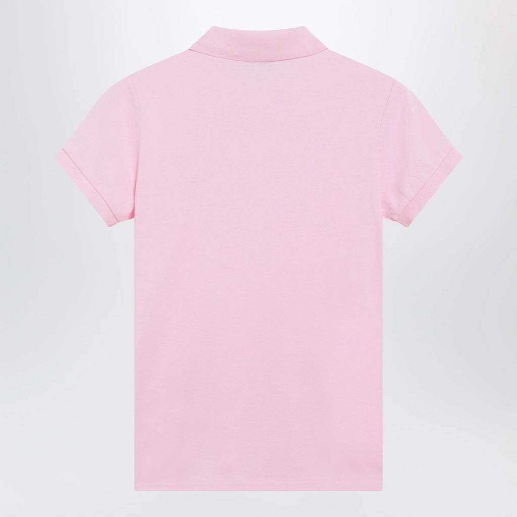 Polo Ralph Lauren Pink slim-fit cotton piqué polo