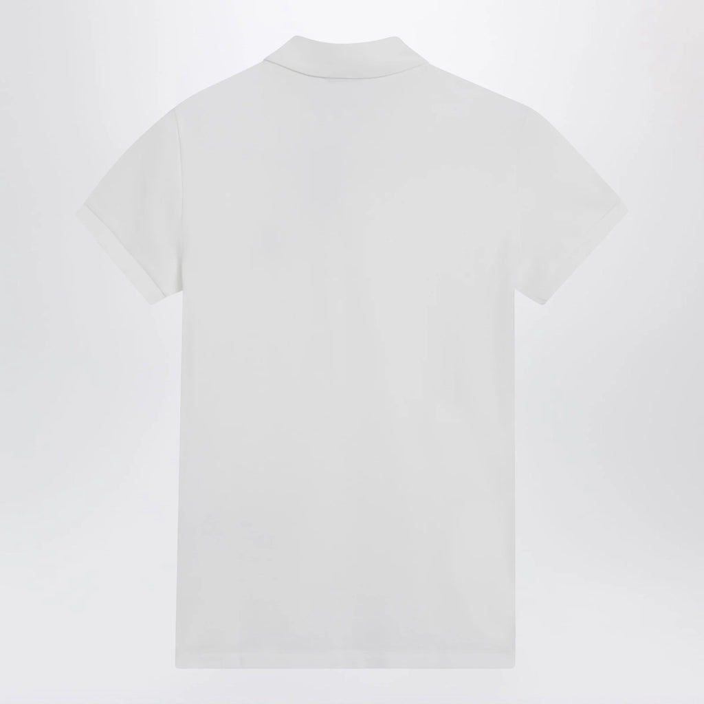 Polo Ralph Lauren White Slim-Fit polo shirt