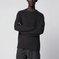 C.P. Company Dark grey cotton-blend ribbed sweater