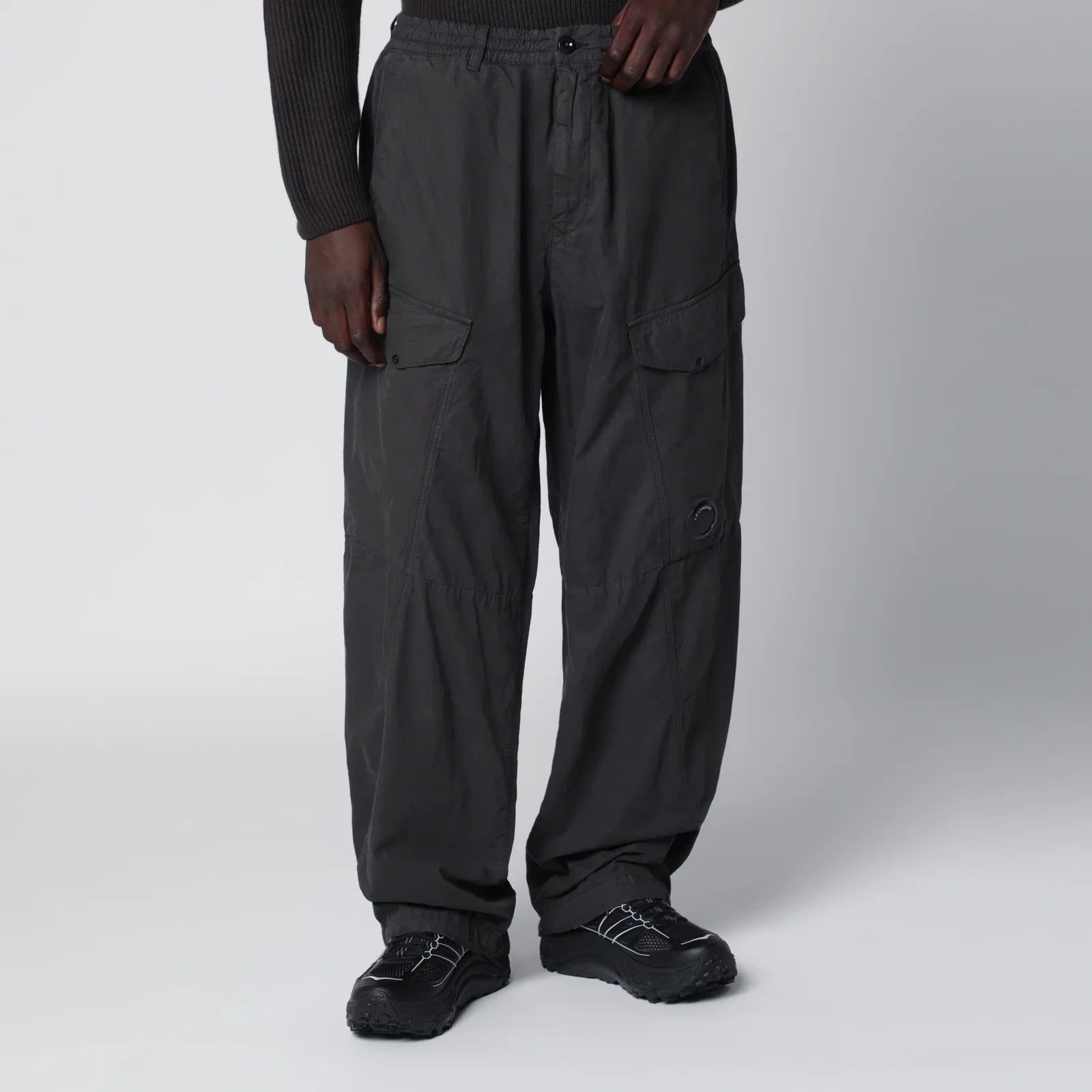 C.P. Company Dark grey cargo trousers