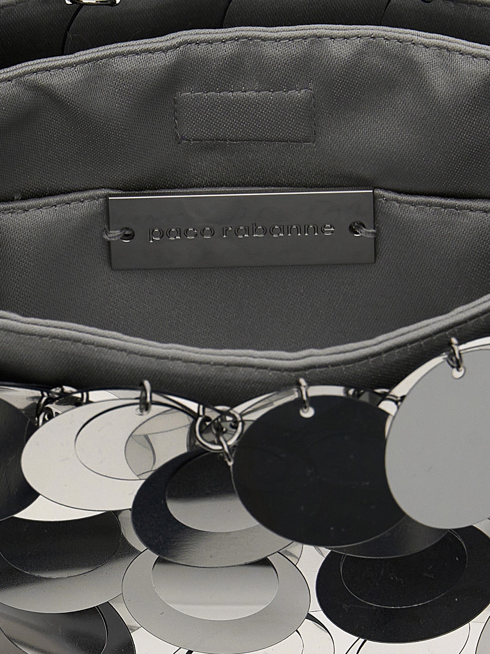 Paco Rabanne Sparkle Discs Nano Shoulder Bag