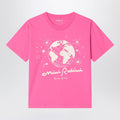 Mini Rodini Pink T-shirt in organic cotton