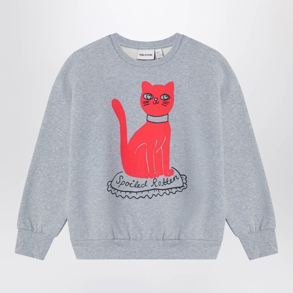 Mini Rodini Grey T-shirt in organic cotton