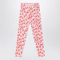 Mini Rodini Red patterned leggings in organic cotton