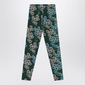 Mini Rodini Green organic cotton leggings