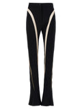 Mugler Mesh Insert Leggings