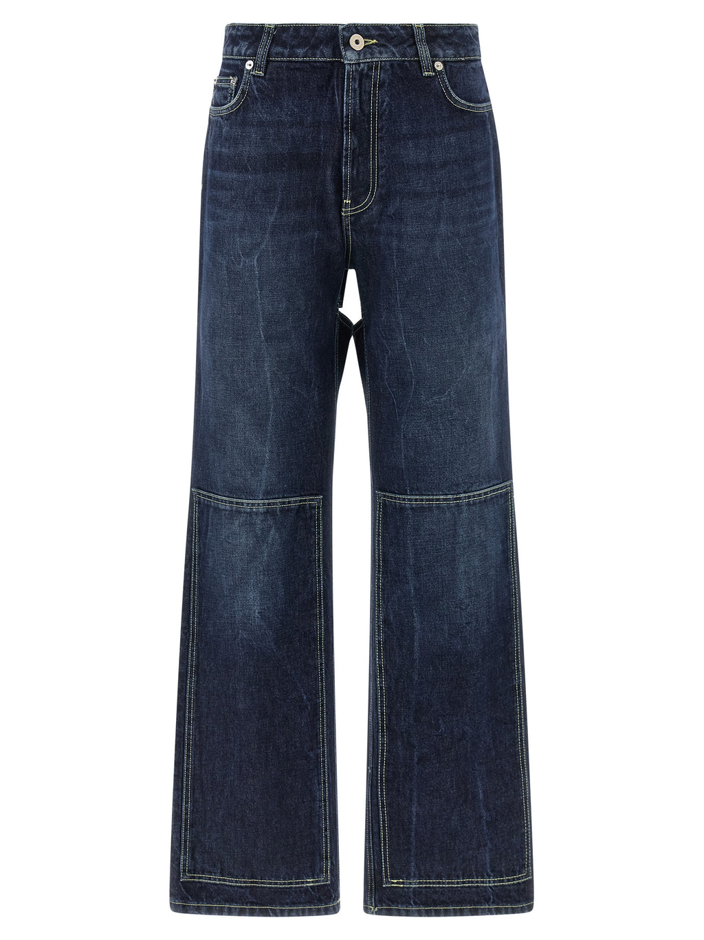 Jean Paul Gaultier The Blue Cut-out Jeans