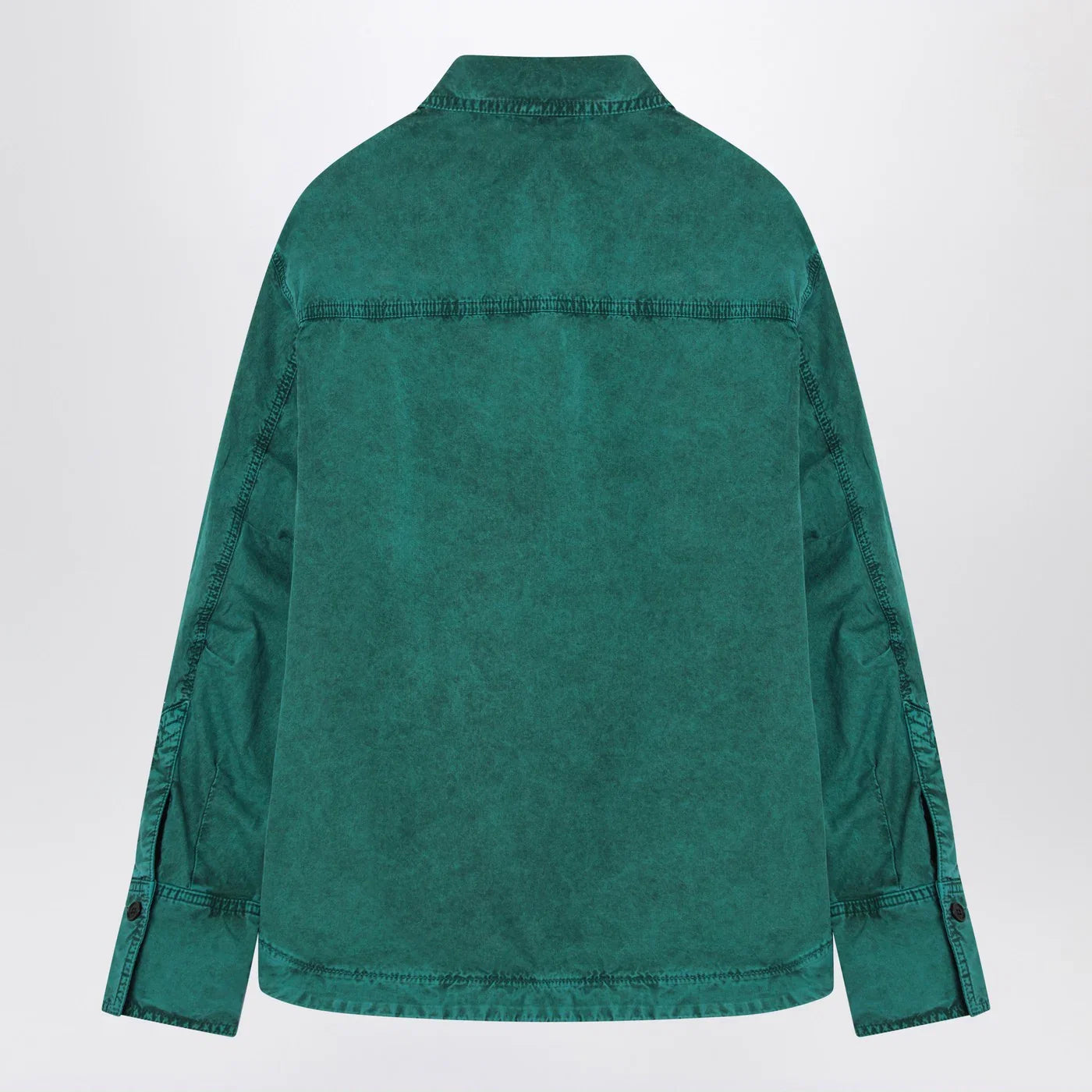 The Attico Green cotton shirt