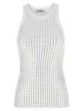 The Attico Rhinestone Top