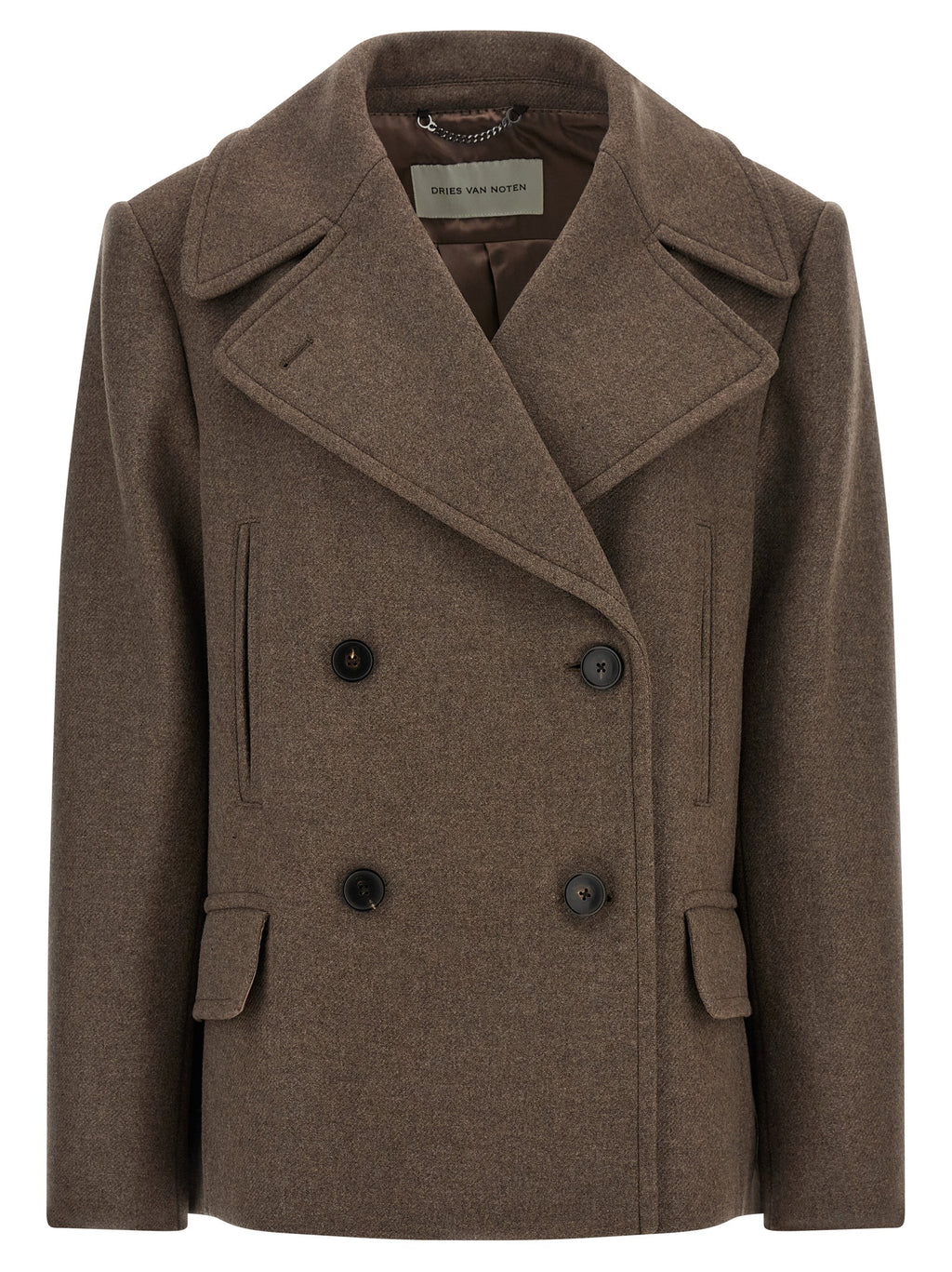 Dries Van Noten  Vafel Coat
