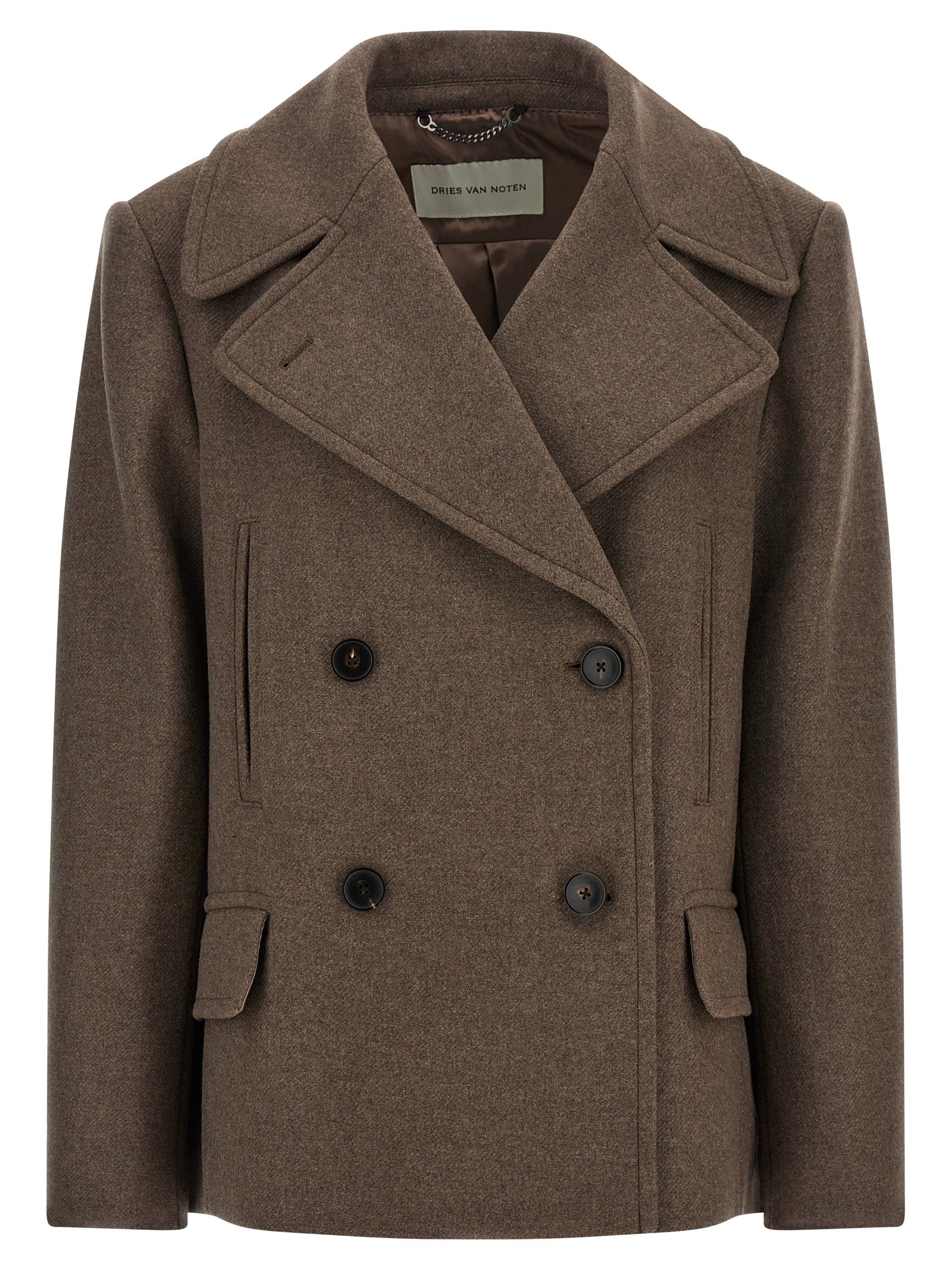 Dries Van Noten  Vafel Coat