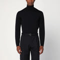 Roberto Collina Black wool turtleneck sweater