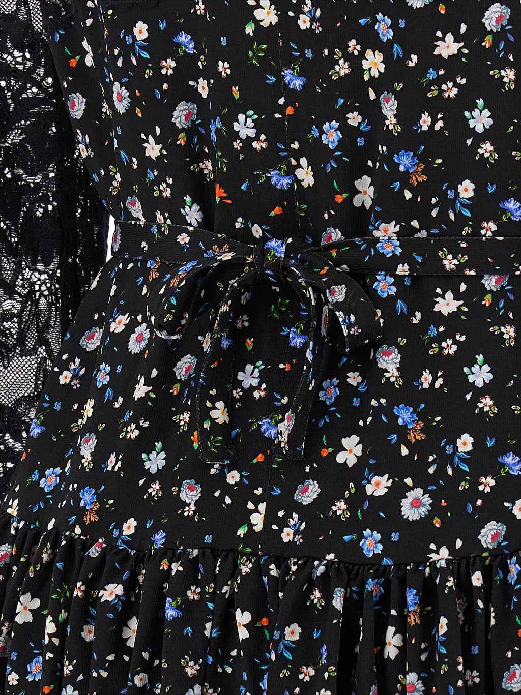 Paco Rabanne Floral Lace Dress