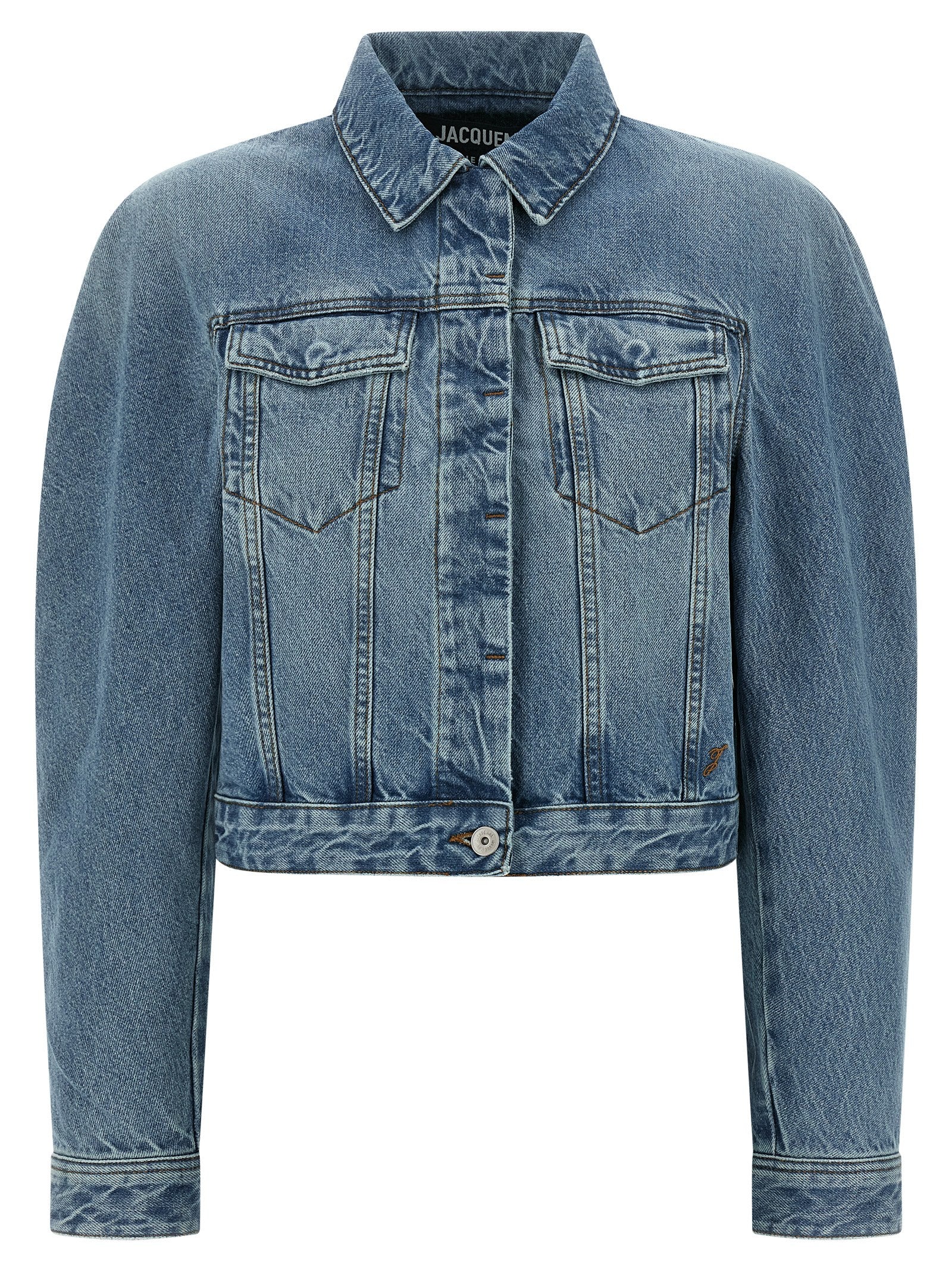 Jacquemus La Veste De-nimes Ovalo Jacket