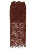Paco Rabanne Lace Skirt