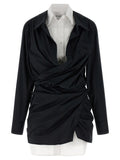 The Attico Double Layer Shirt Dress