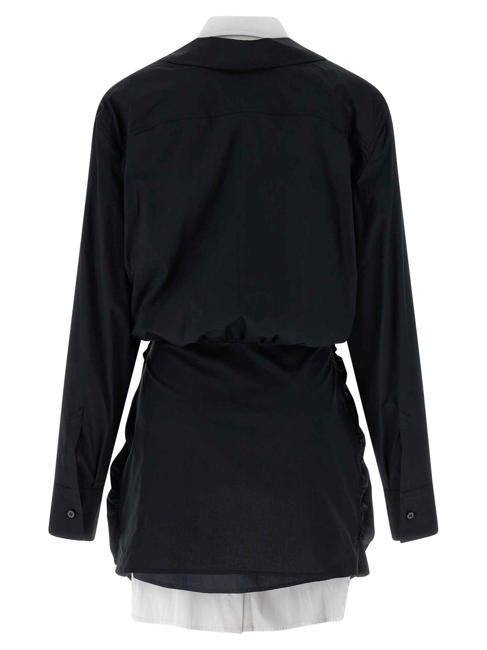 The Attico Double Layer Shirt Dress