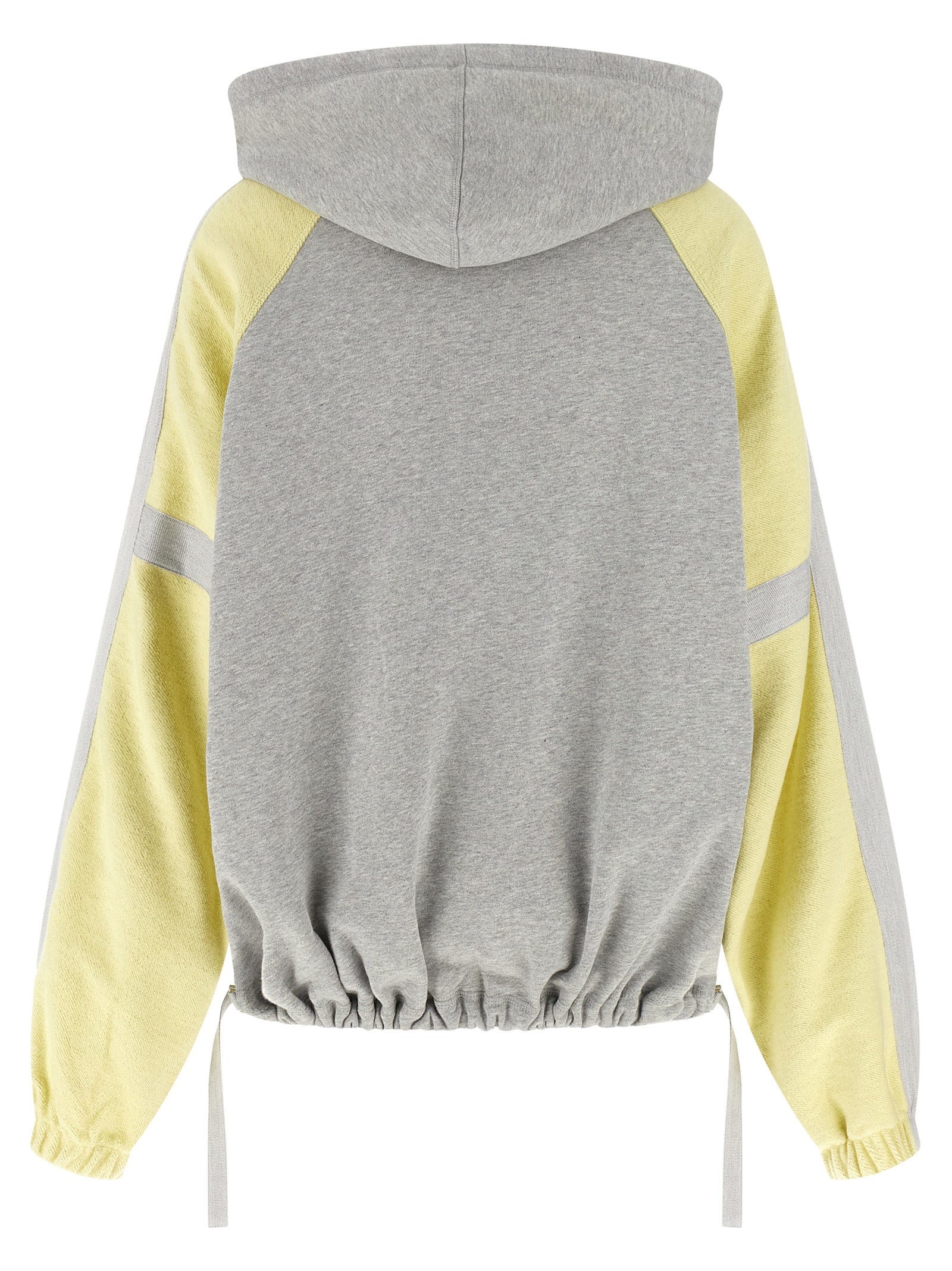 The Attico Double American Fleece Bomber Jacket