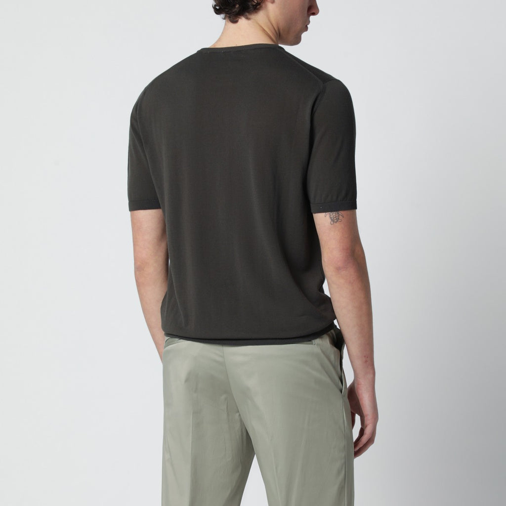 Roberto Collina Brown cotton knit