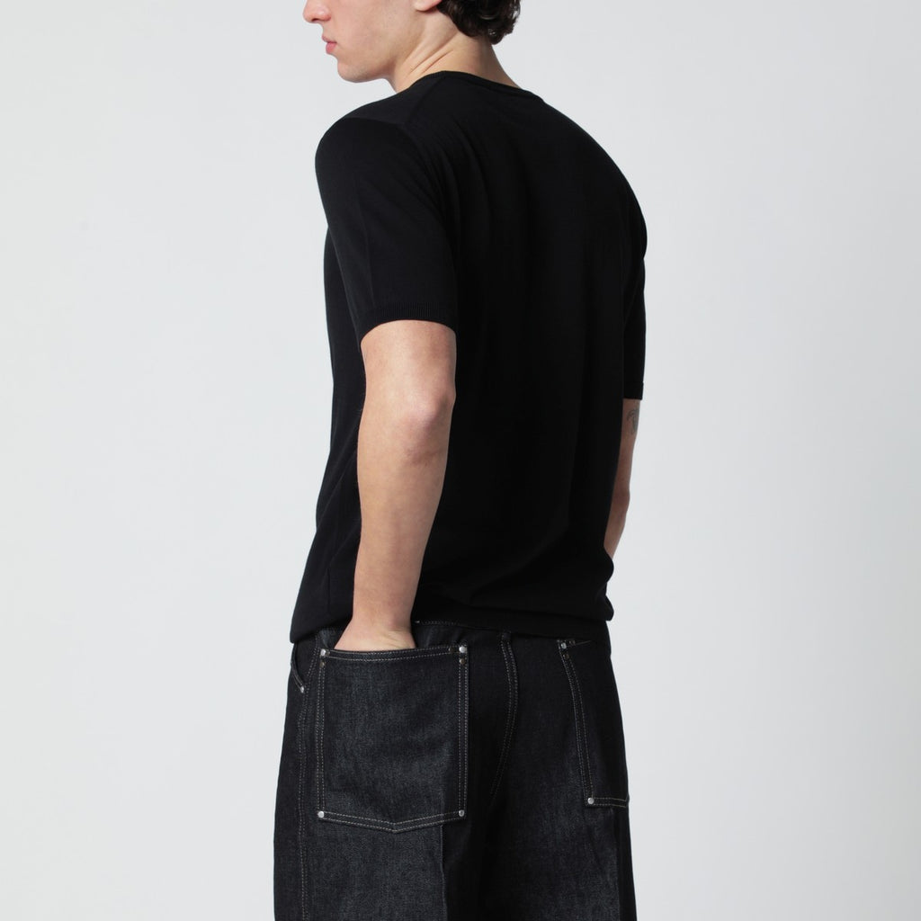 Roberto Collina Black cotton knit