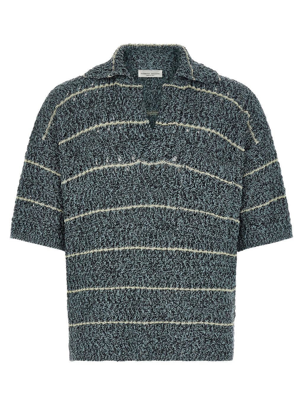 Roberto Collina Mouliné Polo Shirt