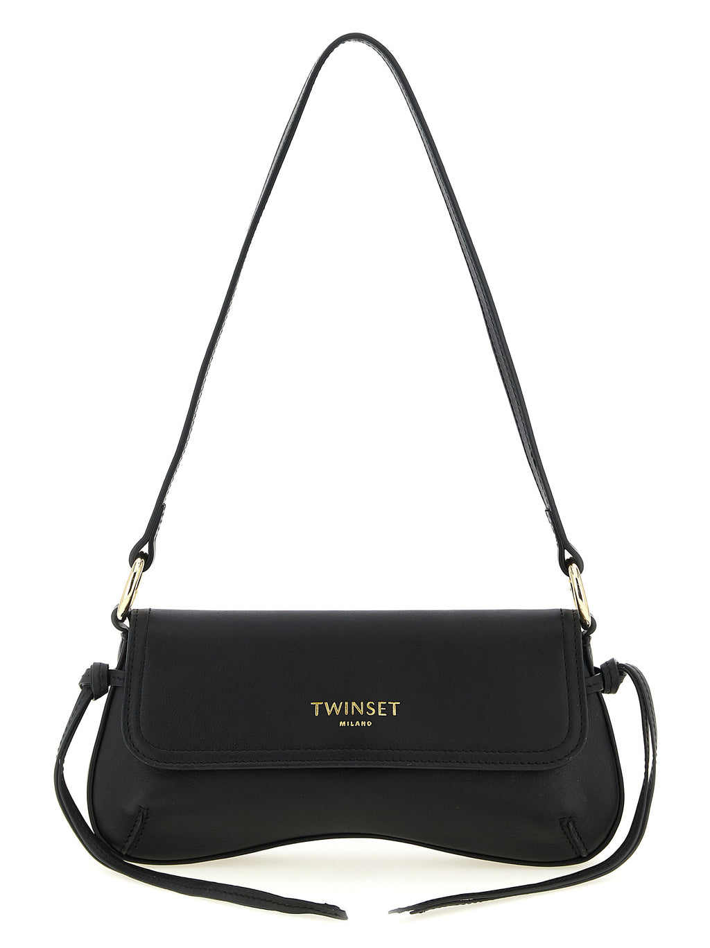 Twin Set Leather Shoulder Bag