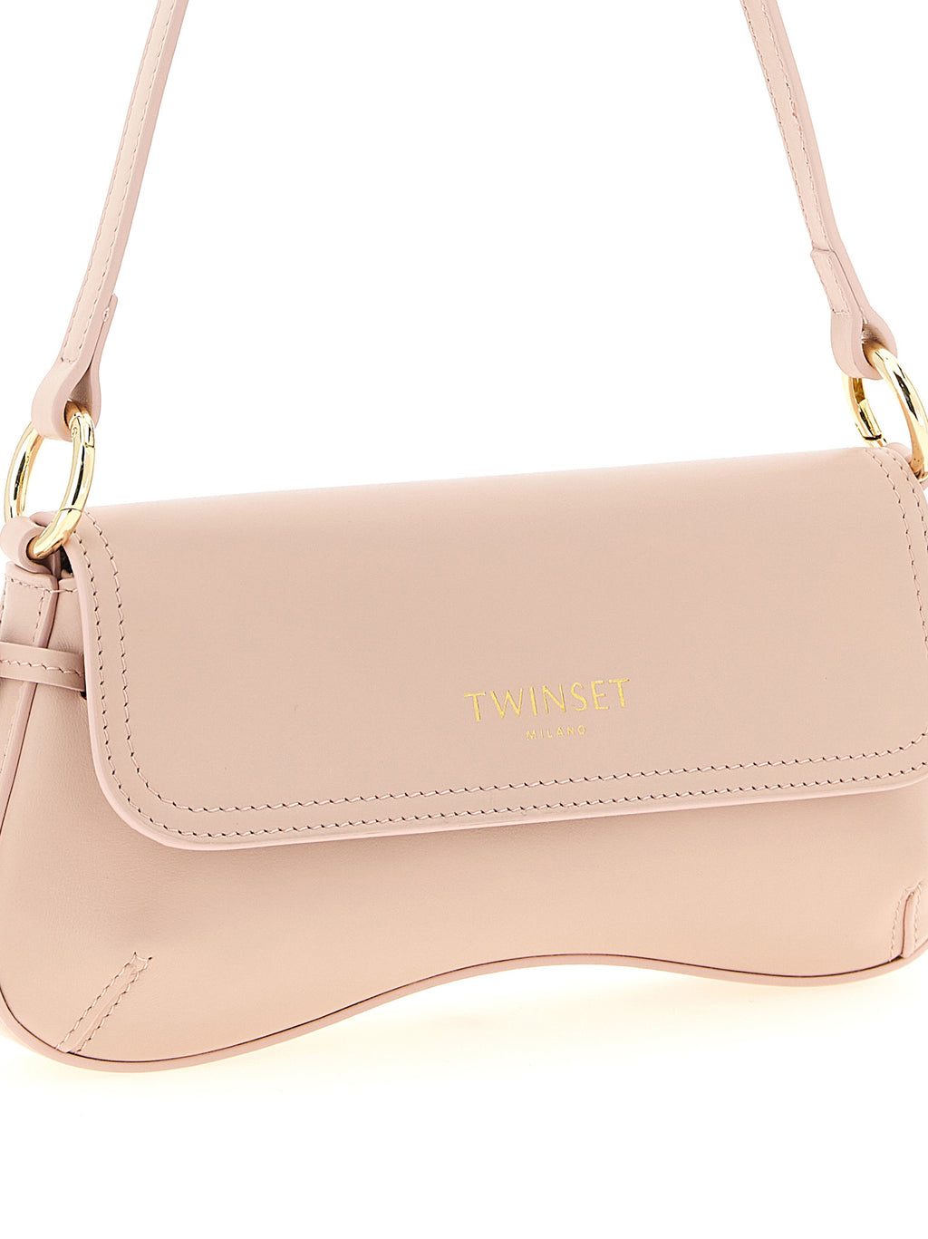 Twin Set Leather Shoulder Bag