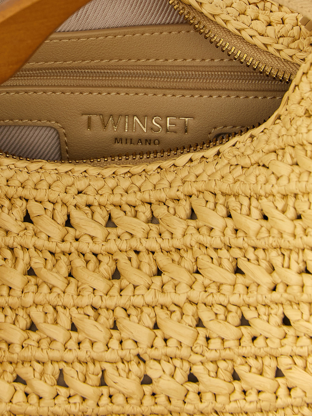 Twin Set Croissant Handbag
