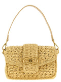Twin Set Raffia Crossbody Bag