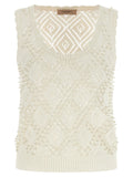 Twin Set Pearl Top