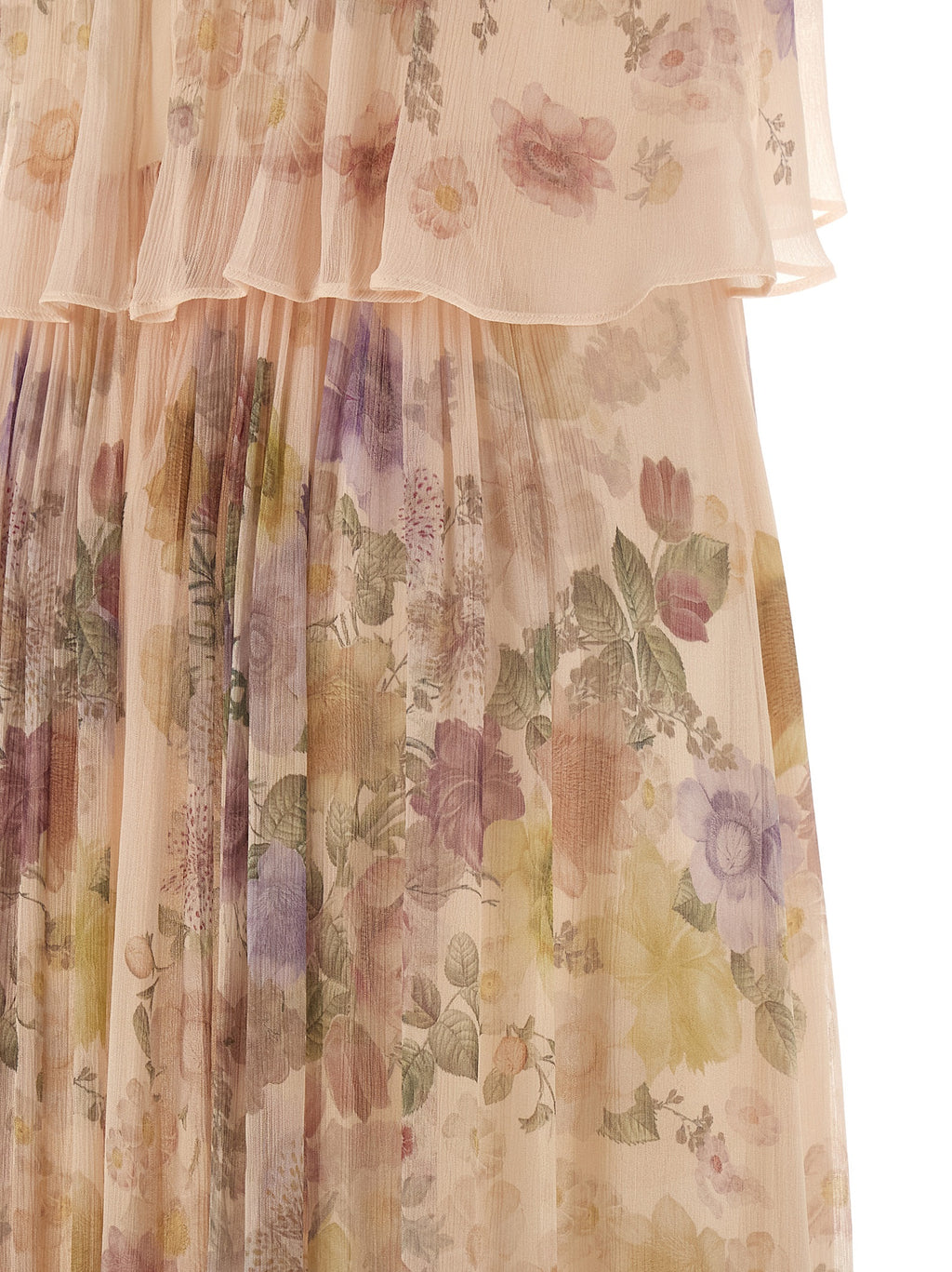 Twin Set Floral Ruffle Dress