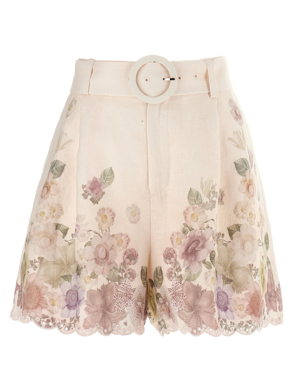 Twin Set Linen Shorts