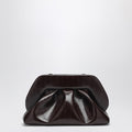 THEMOIRè Tia clutch in chocolate brown