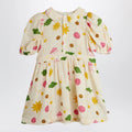 Mini Rodini Muslin dress with space print