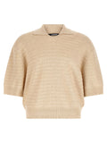Jacquemus Le Polo Maille Chevron Polo Shirt