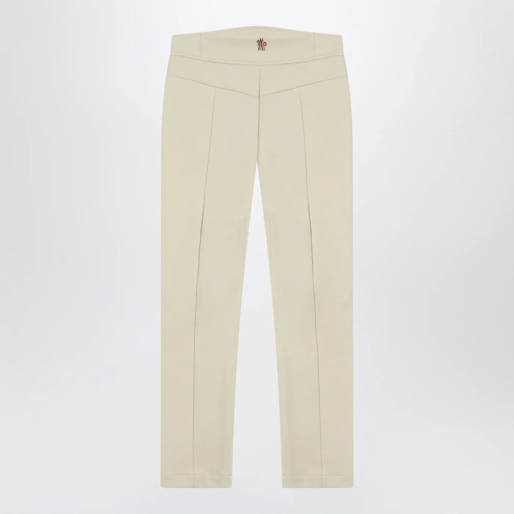 Moncler Grenoble Ivory slim trousers in GORE-TEX