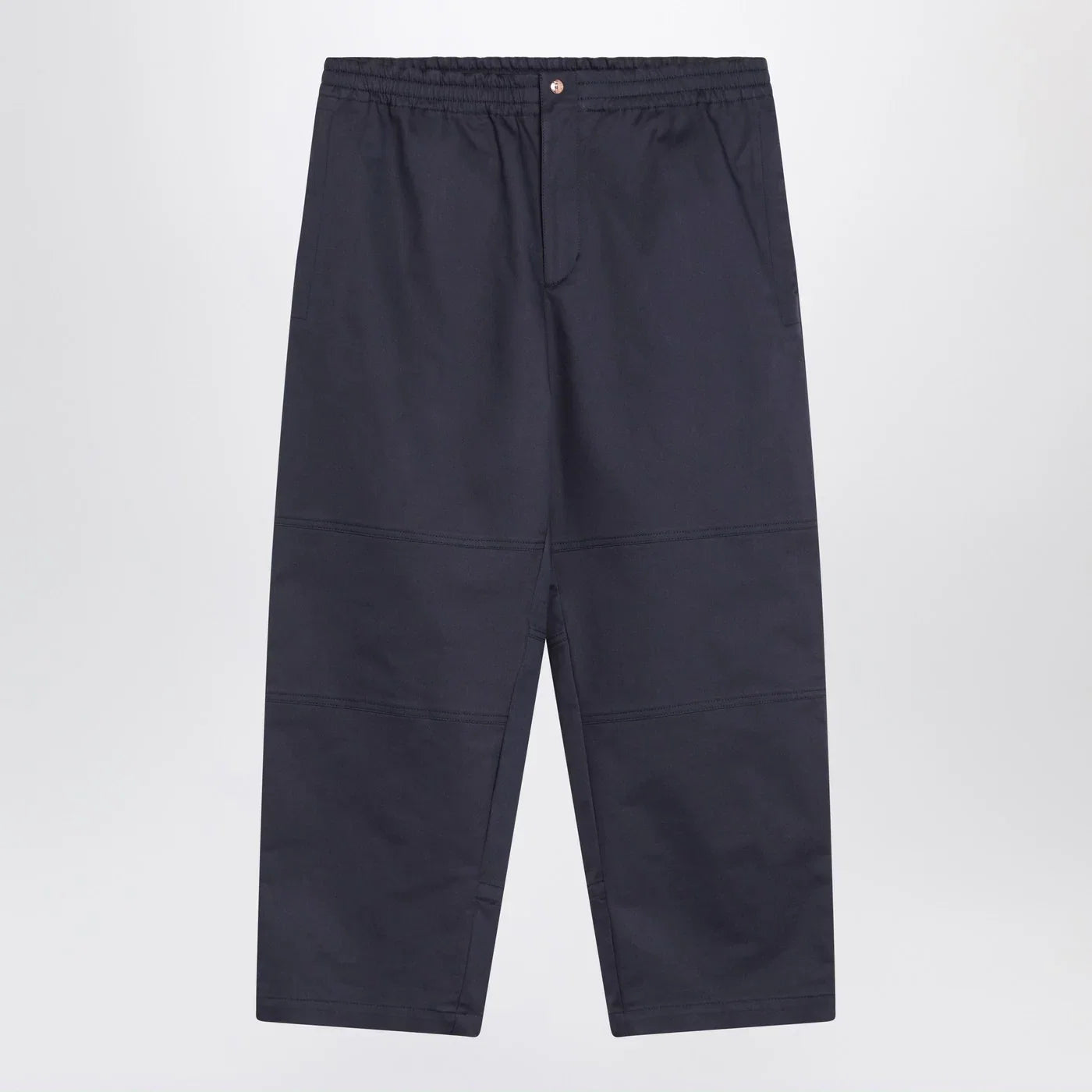 Moncler Genius Blue trousers in cotton gabardine