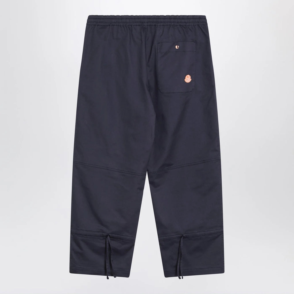 Moncler Genius Blue trousers in cotton gabardine