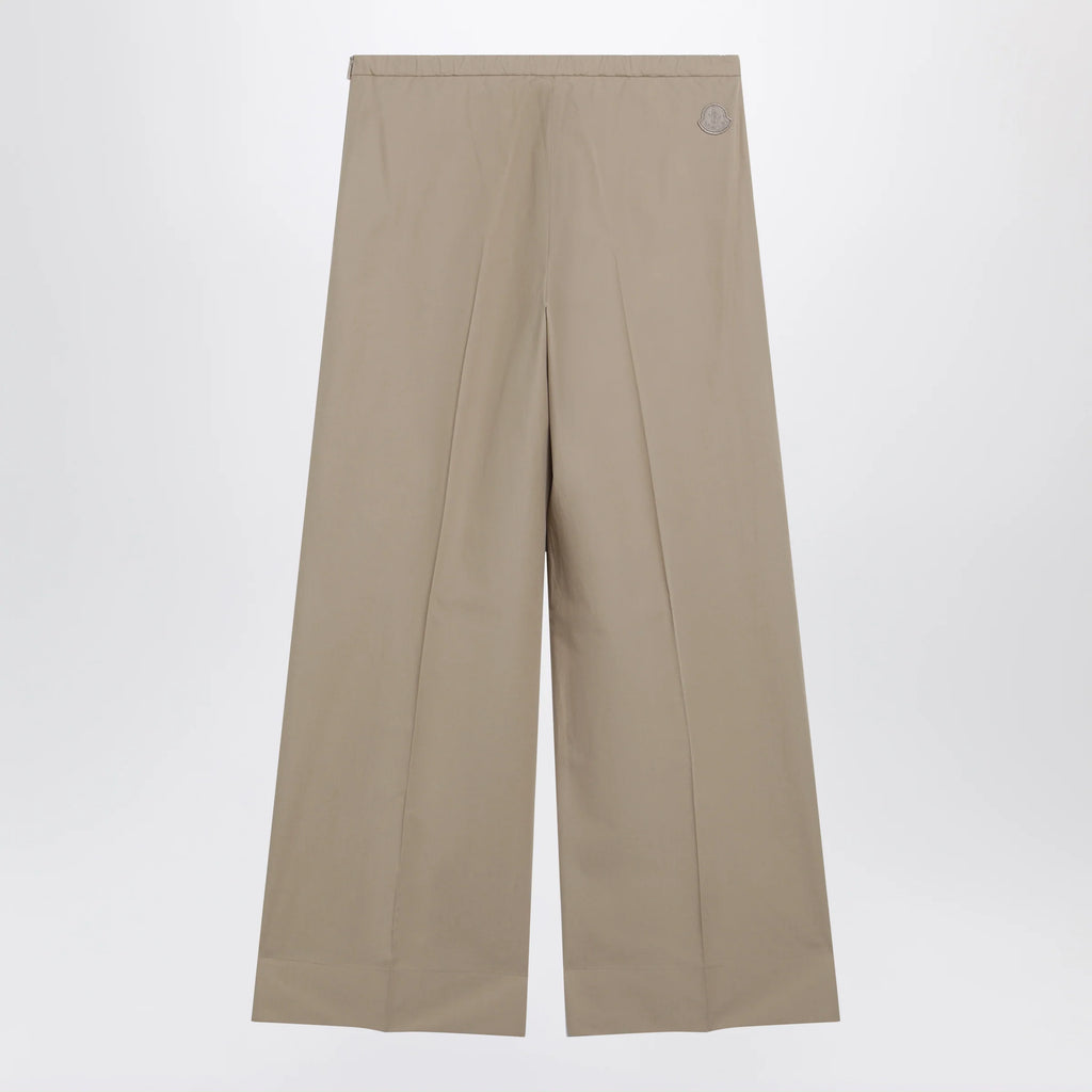 Moncler Beige cotton trousers