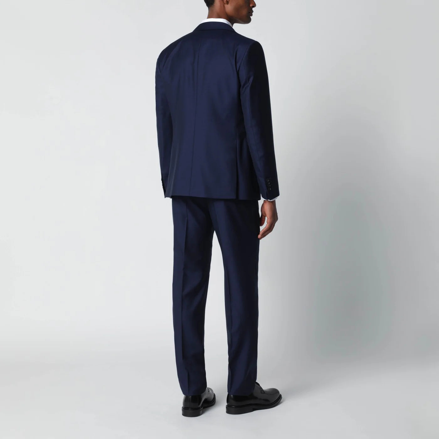 Tagliatore Blue wool single-breasted suit